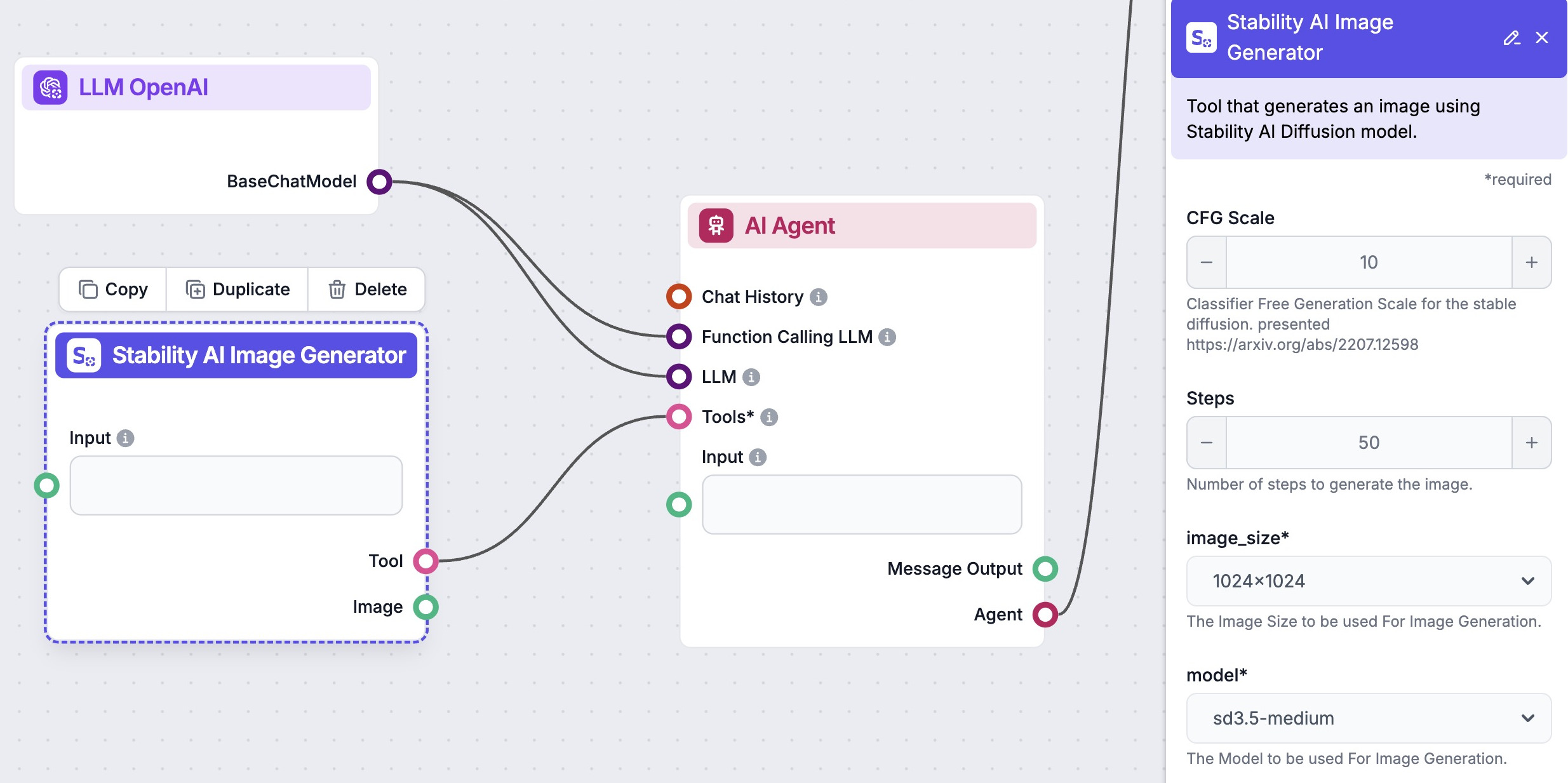 AI Studio interface showing image generation features