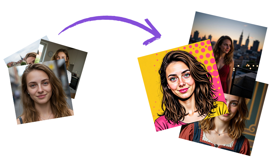 Turn your ideas into stunning visuals with AI