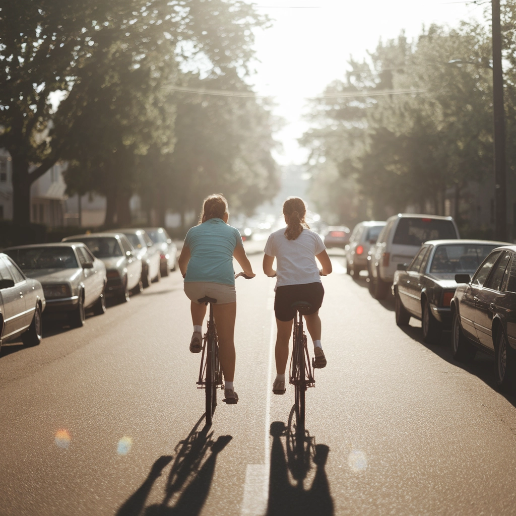 Analog Memories: 90s Suburban Bike Ride