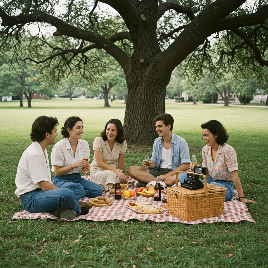 Analog Summer Picnic Memories