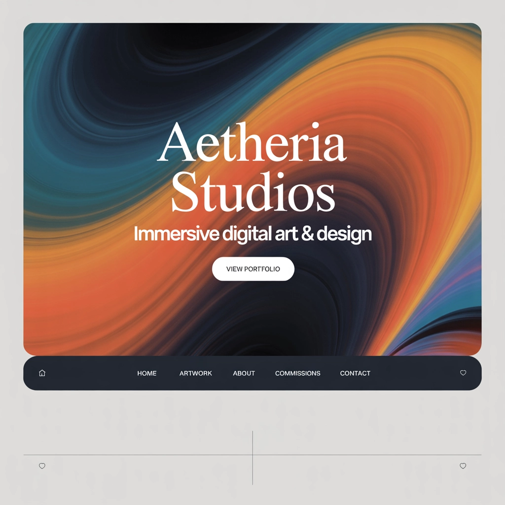 Digital Art Portfolio Maker