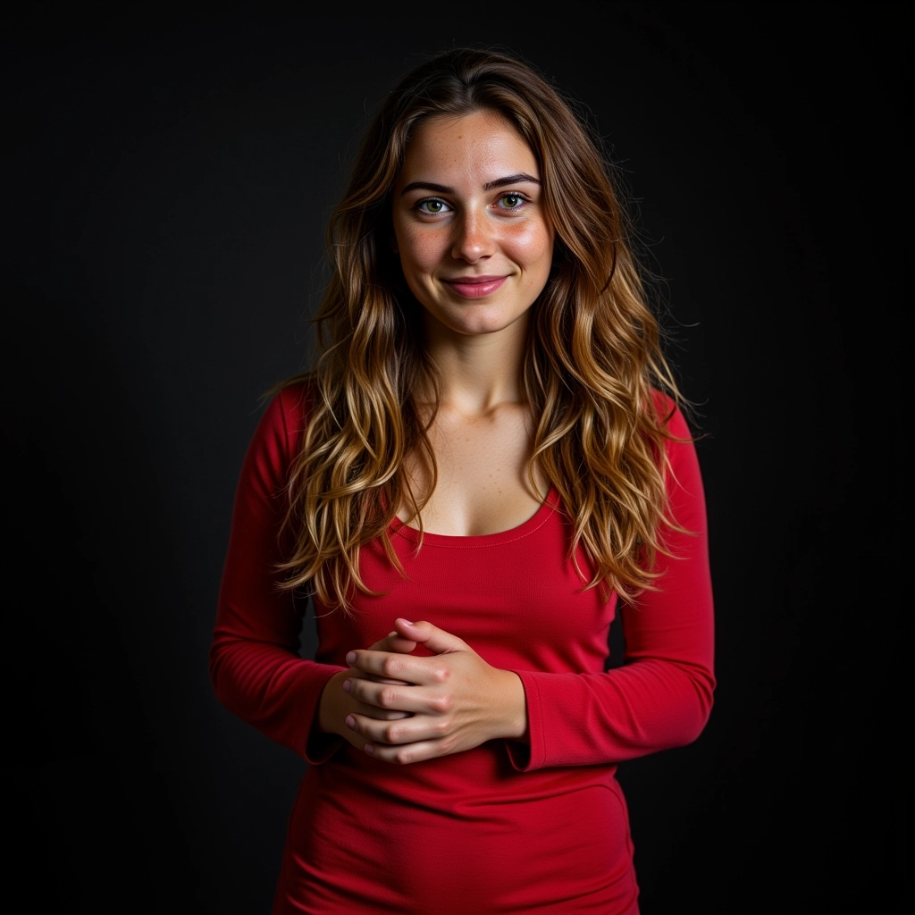 AI-generated bild AI-bildgenerator för Editorial Portraits