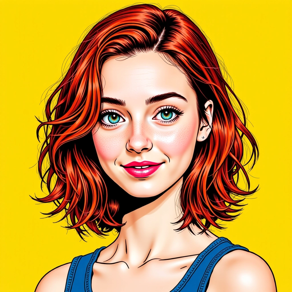 AI-generated pilt Illustratiivne Pop AI pildigeneraator