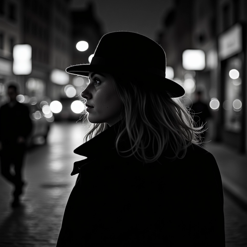 AI-generated bild Noir-stil bildgenerator
