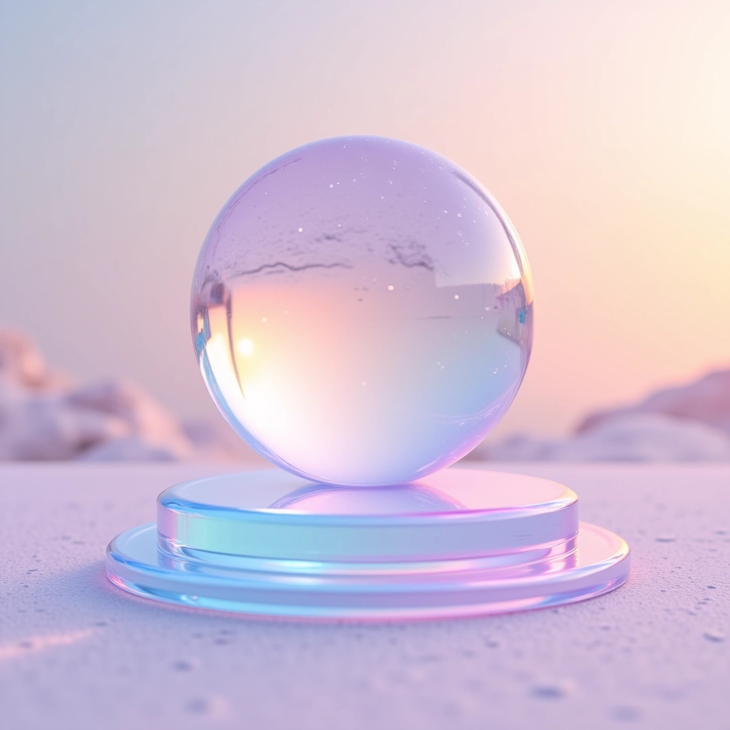 AI-generated pilt Soft Prism 3D AI-pildigeneraator