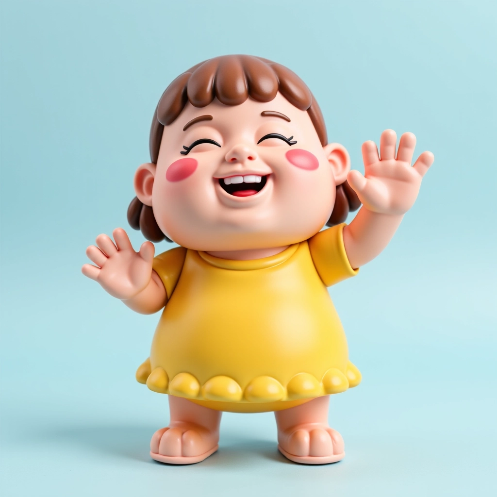 Imagem AI-generated Gerador de Imagens AI Estilo Squishy 3D