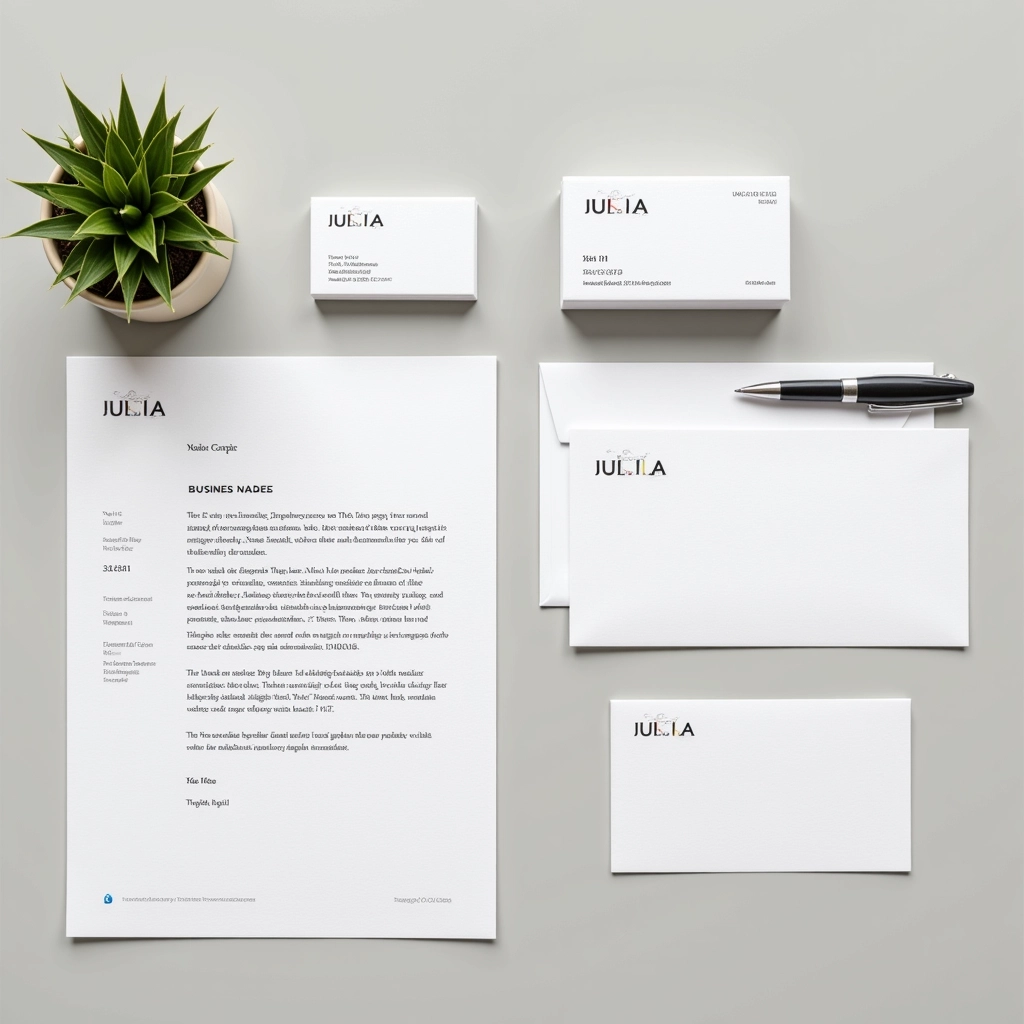 AI-generated image Stationery Mockup AI Image Generator