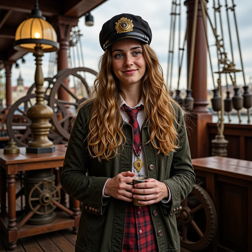 AI-generated image Steampunk Style Photo Effect