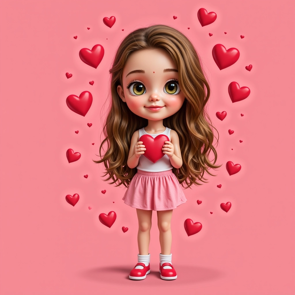 AI-generated afbeelding Valentijns AI Beeldgenerator