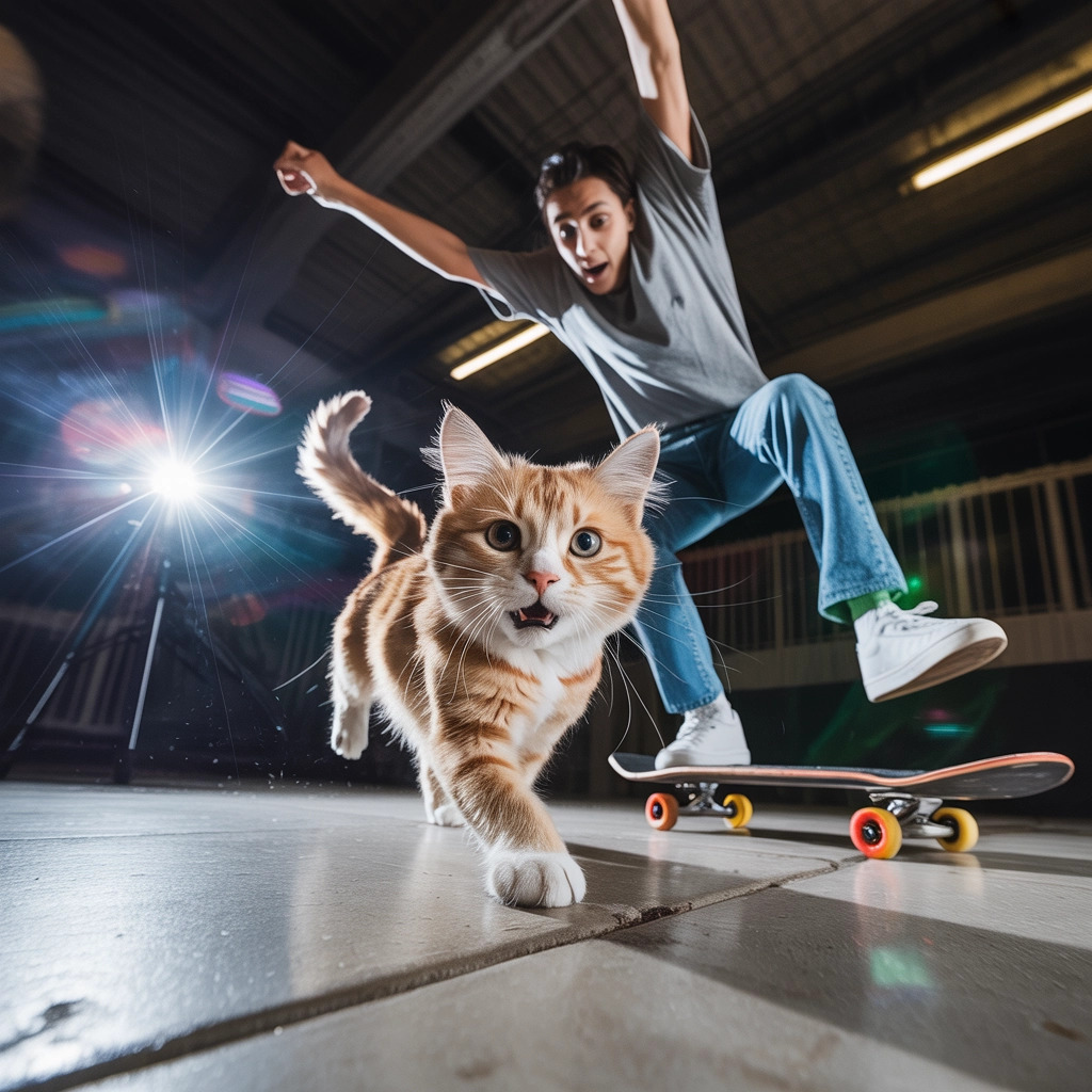 Action Shots at Night