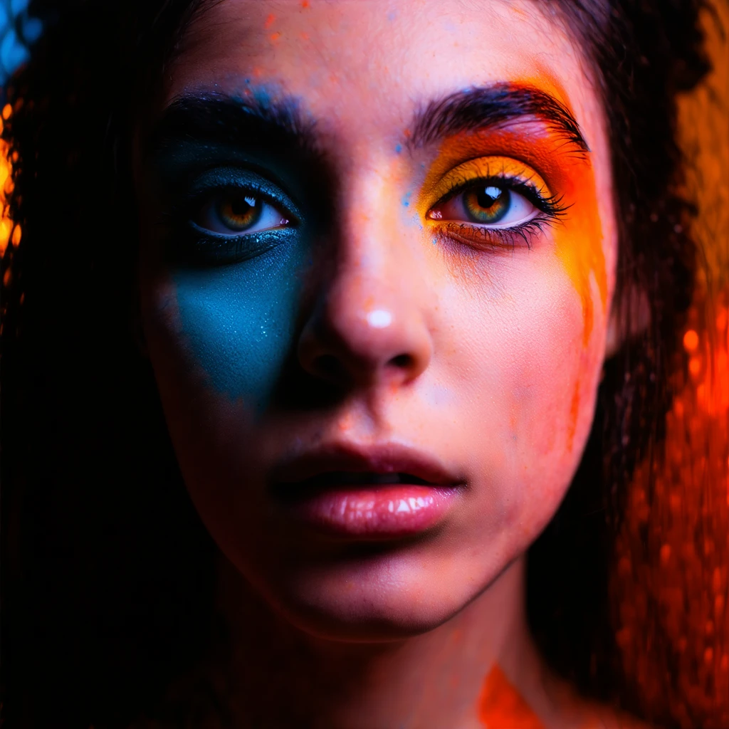 Artistic or Creative Self-Portrait