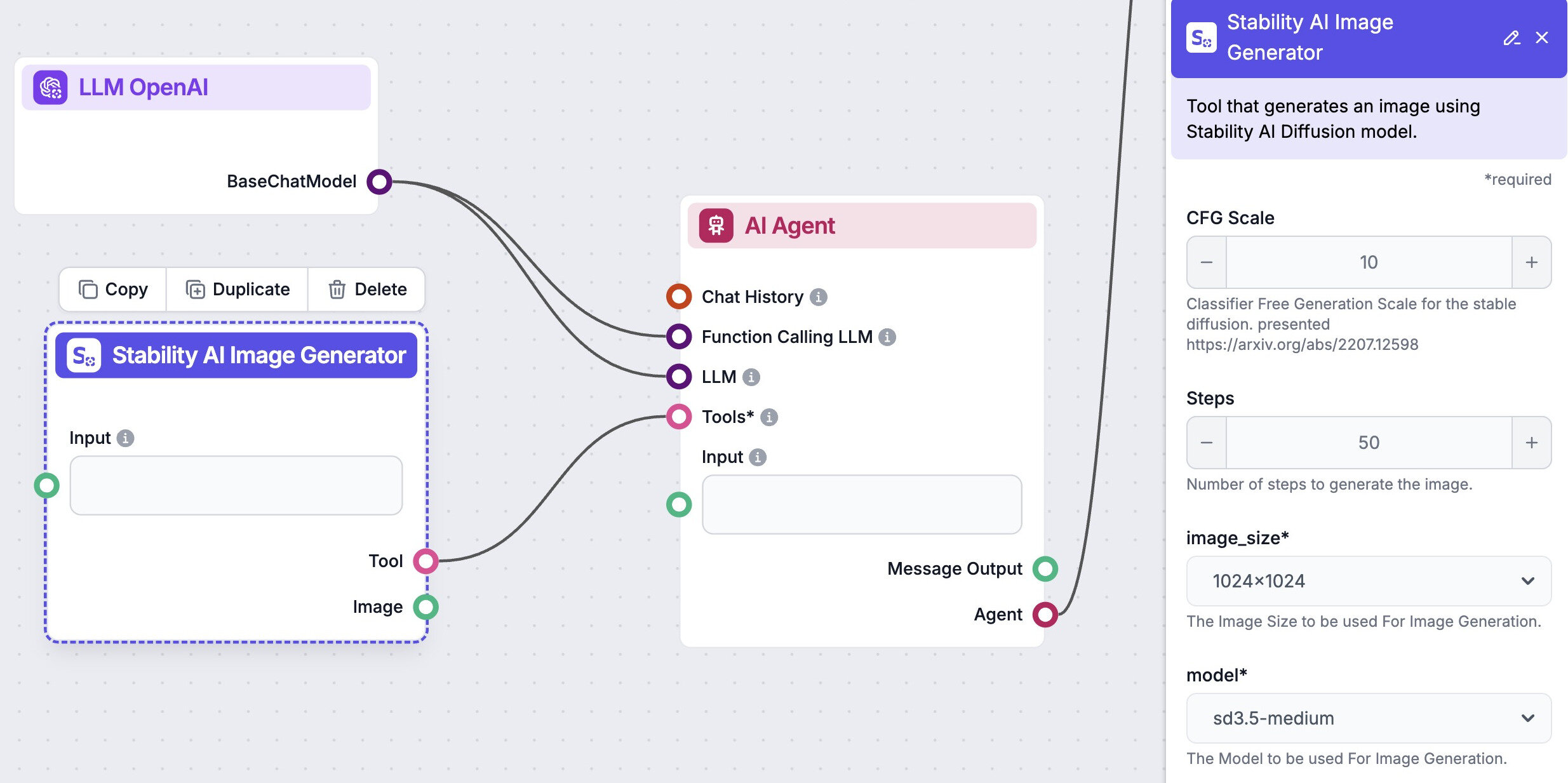 AI Studio interface showing image generation features