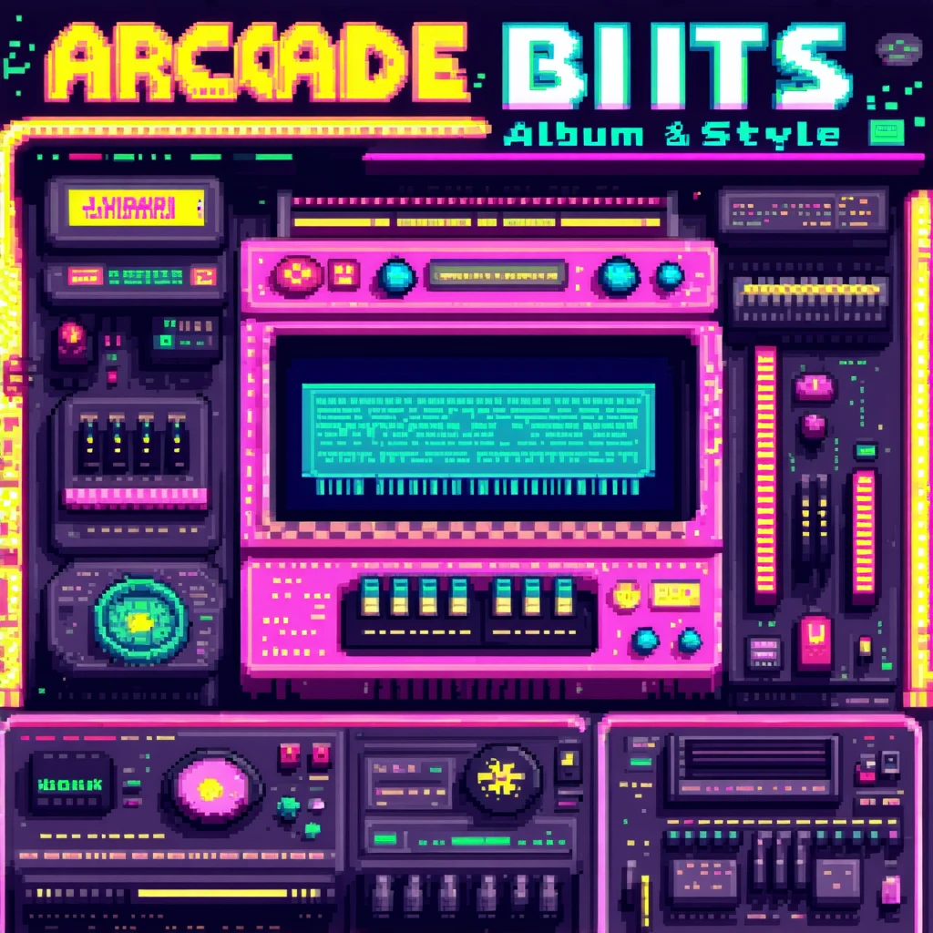 Album Cover for Chiptune Music