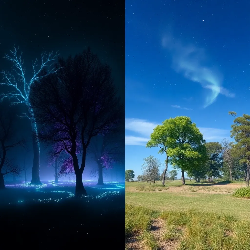 Dark Light Dreamscapes AI Image Generator