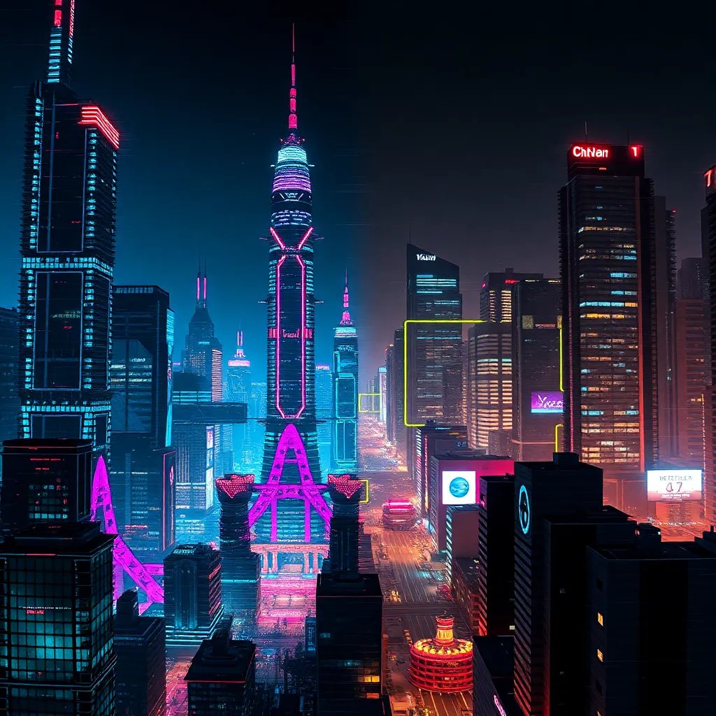 Glitch Art AI Image Generator